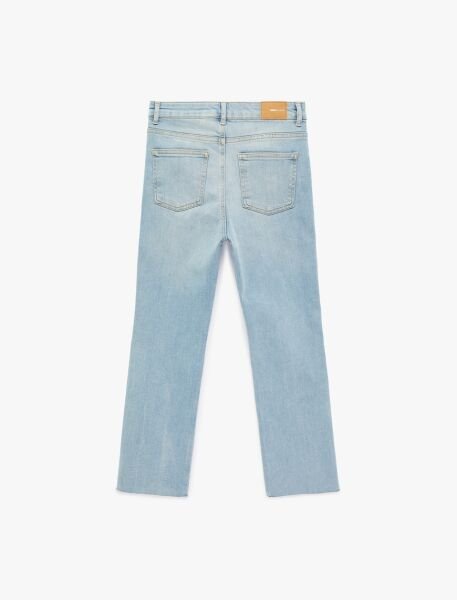 Koton Açık İndigo Pantolon 6Sal40190Md İndigo - 31