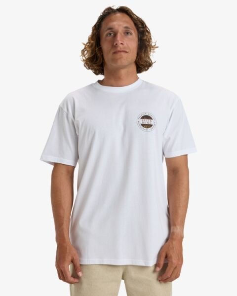 Billabong Rotor Fill Ss Erkek T-Shirt Beyaz - XL