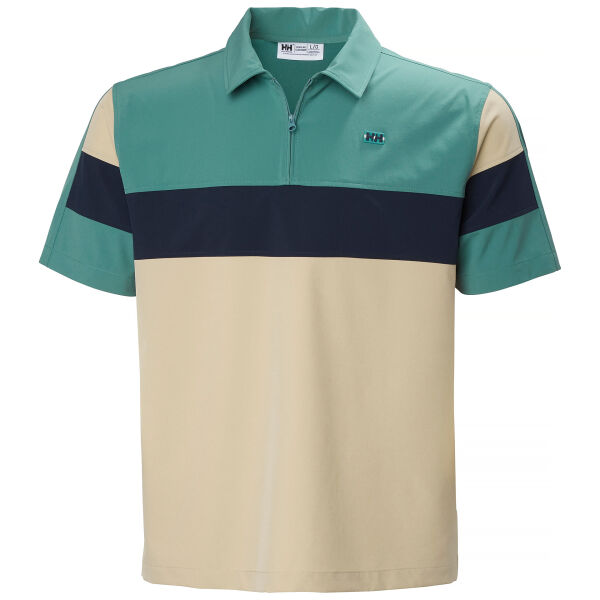 HELLY HANSEN Erkek Tişört LEVANTE QD 1/2 ZIP SS POLO T SHIRT HHA.54612