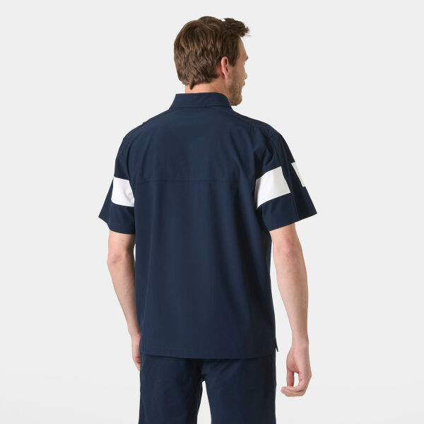 HELLY HANSEN Erkek Tişört LEVANTE QD 1/2 ZIP SS POLO T SHIRT HHA.54612