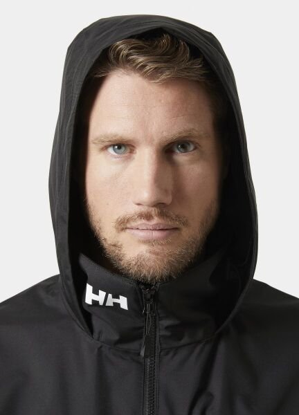 Helly Hansen Crew Hooded Erkek Mont 2.0 Siyah - XXL