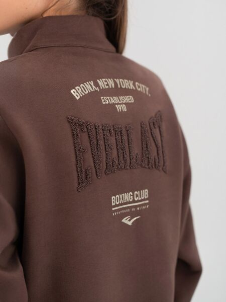 Everlast Bronx NYC Kahverengi Kadın Sweatshirt XS - Çikolata