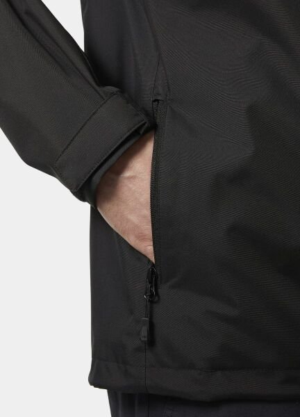 Helly Hansen Crew Hooded Erkek Mont 2.0 Siyah - XL