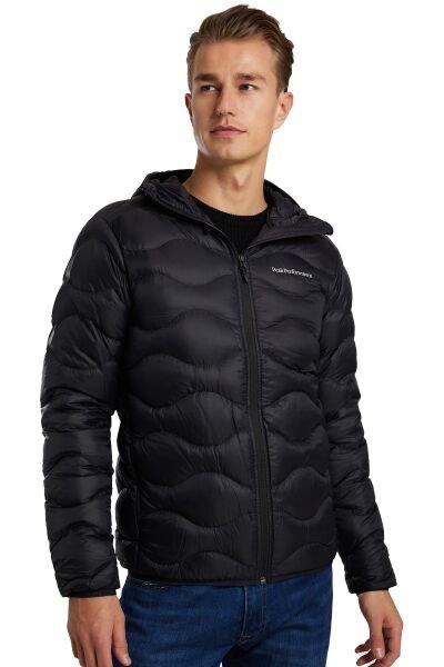 Peak Performance M Helium Down Hood Jacket Erkek Mont Siyah - 2XL