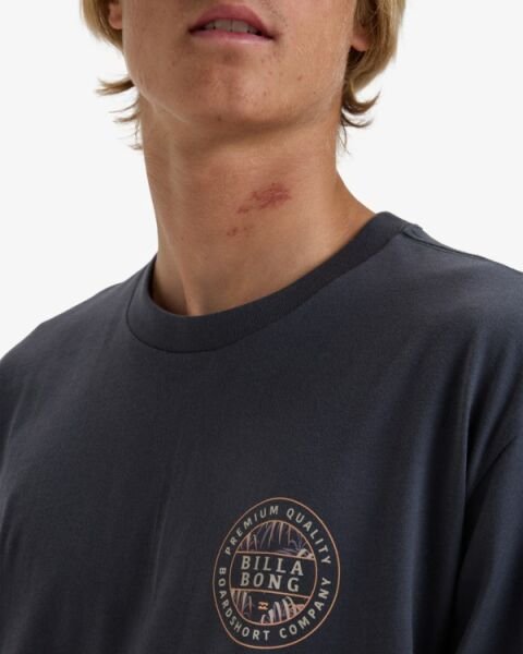 Billabong Rotor Fill Ss Erkek T-Shirt İndigo - XL