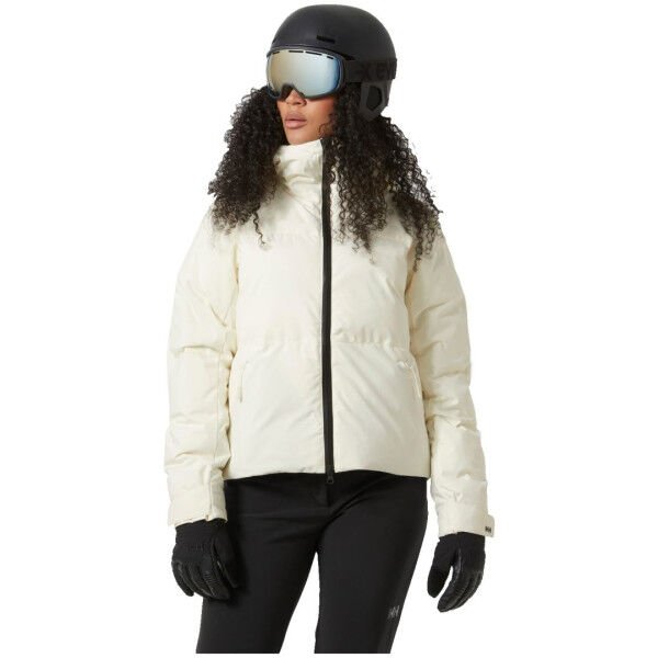 HELLY HANSEN Nora Short Puffy Kadın Kayak Montu Beyaz - M