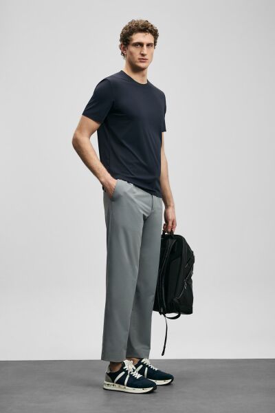 LUFIAN ERKEK ALTERO T-SHIRT 111020320 Lacivert - M