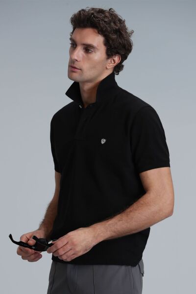 Lufian Erkek LAON POLO 111040230 Siyah - 3XL