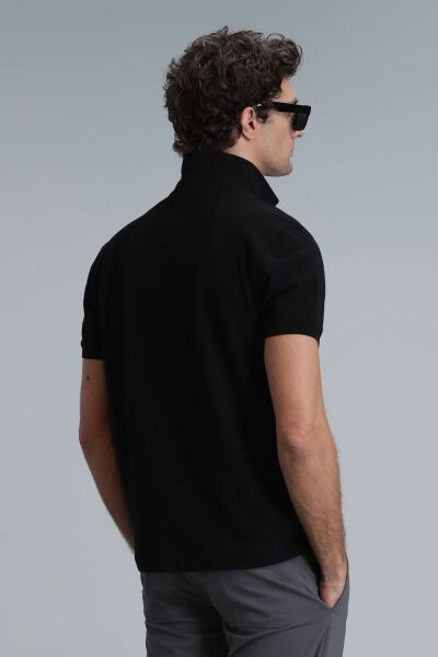 Lufian Erkek LAON POLO 111040230 Siyah - 3XL