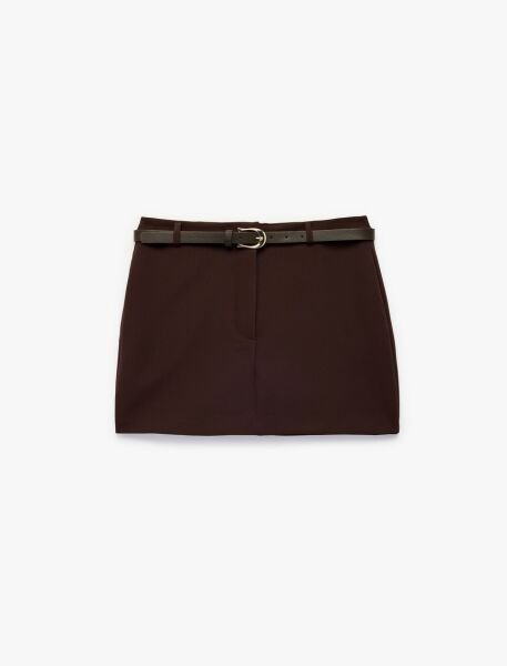 Koton Kahverengi Etek 6Sak70099Pw Kahverengi - 42