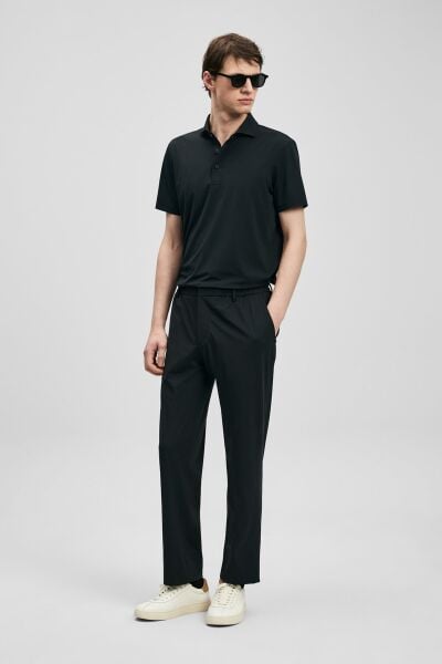 LUFIAN ERKEK SPENCER POLO 111040240 Siyah - XL