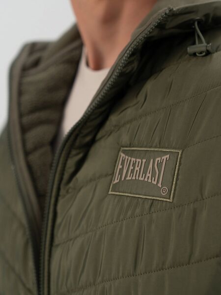 Everlast Boxing Club 2.0 Full Zip Haki Erkek Kalın Sweatshirt L - Haki