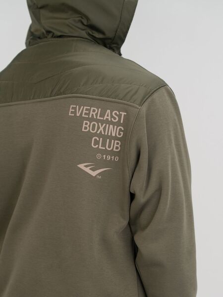 Everlast Boxing Club 2.0 Full Zip Haki Erkek Kalın Sweatshirt M - Haki