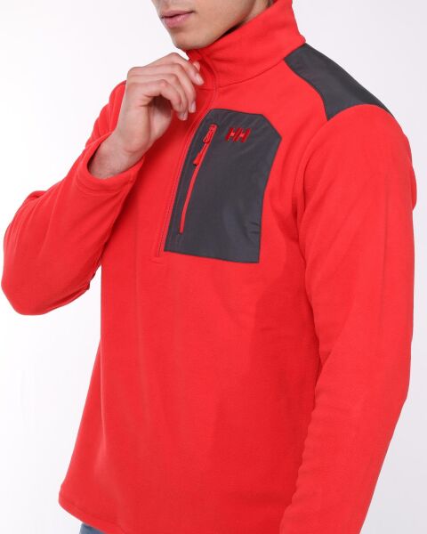 HELLY HANSEN Block Halfzip Erkek Polar L - ALERT RED