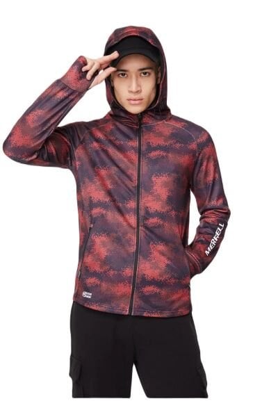 MERRELL Speed Erkek Sweatshirt Bordo - L