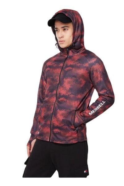 MERRELL Speed Erkek Sweatshirt Bordo - L