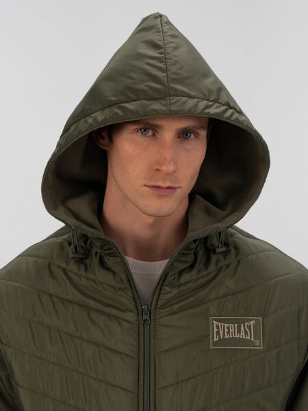 Everlast Boxing Club 2.0 Full Zip Haki Erkek Kalın Sweatshirt S - Haki