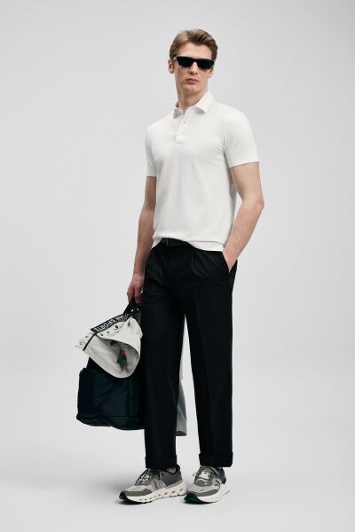 LUFIAN ERKEK JAXON POLO 111040241 Beyaz - S