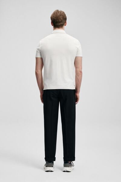 LUFIAN ERKEK JAXON POLO 111040241 Beyaz - S