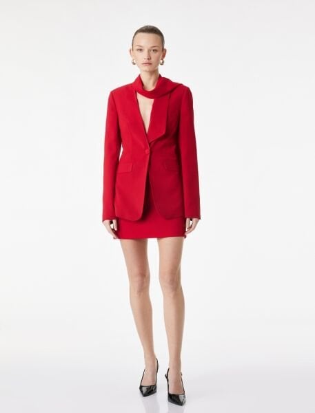 Koton Kırmızı Etek 6Sak70115Uw 42 - Kırmızı