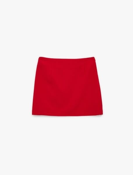 Koton Kırmızı Etek 6Sak70115Uw 42 - Kırmızı