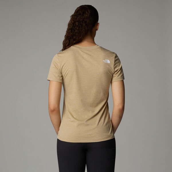 The North Face W Flex S/S Tee Ma Graphic Kadın T-Shirt Bej - M
