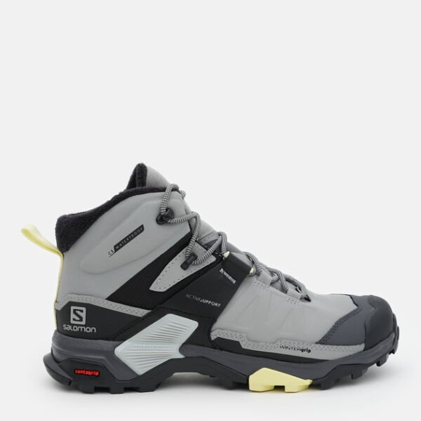 Salomon X Ultra 4 Mid Winter Kadın Outdoor Bot Gri - 40