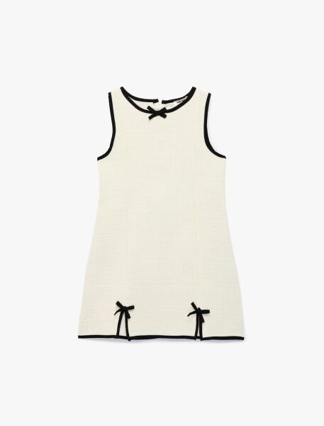 Koton Ekru Elbise 6Skg80047Aw Ekru - 9-10