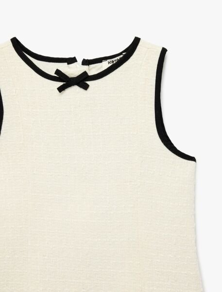 Koton Ekru Elbise 6Skg80047Aw Ekru - 9-10