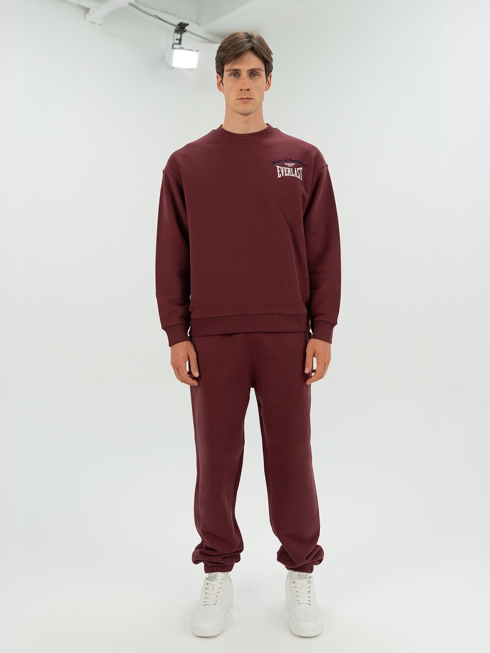 Everlast Heritage Champions Mürdüm Unisex Sweatshirt XS - Mürdüm