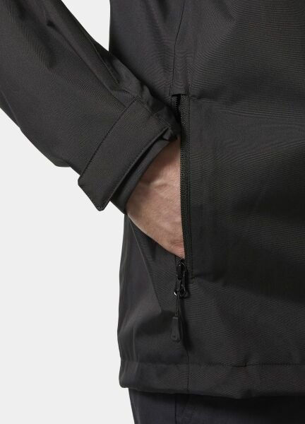 HELLY HANSEN Crew Erkek Mont 2.0 Siyah - S