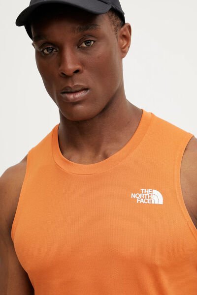 The North Face M Lightbright Tank Erkek T-Shirt Turuncu - S