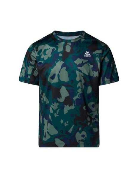 The North Face M Ma 27/7 S/S Tee Aop Erkek T-Shirt Koyu Yeşil - M
