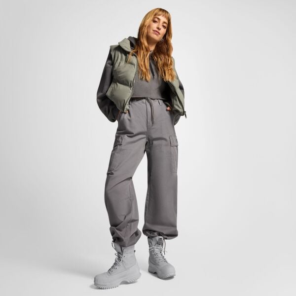 Converse Chuck Taylor All Star Lugged Unisex Gri Deri Platform Bot Gri - 37