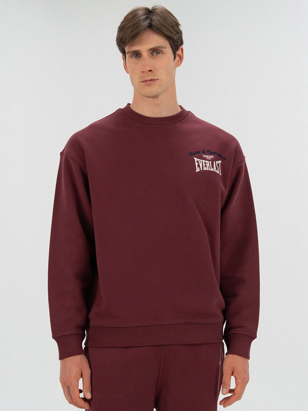 Everlast Heritage Champions Mürdüm Unisex Sweatshirt XS - Mürdüm