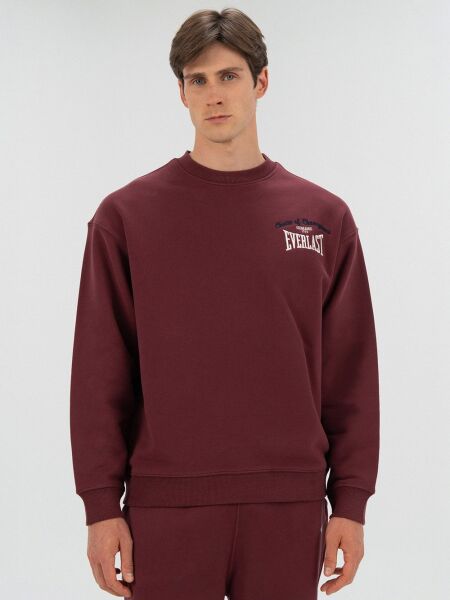 Everlast Heritage Champions Mürdüm Unisex Sweatshirt XS - Mürdüm