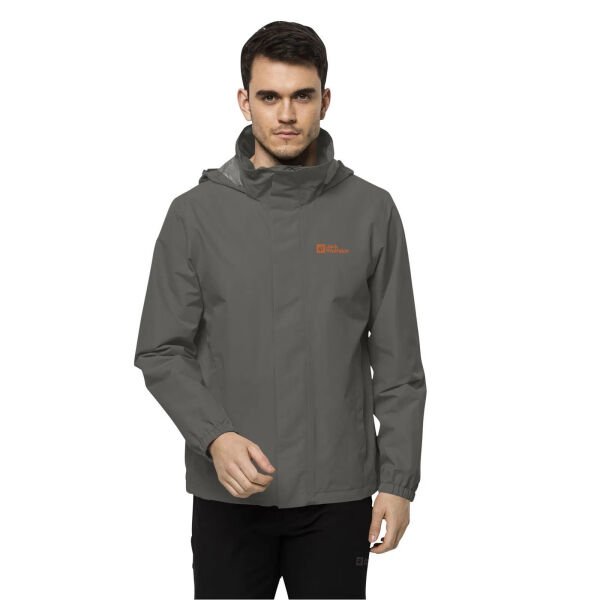 Jack Wolfskin Erkek Mont Stormy Poınt 2L Jkt M  1111142 Koyu Gri - L