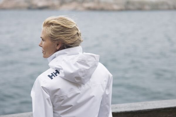 Helly Hansen W Crew Hooded Kadın Mont 2.0 Beyaz - XS