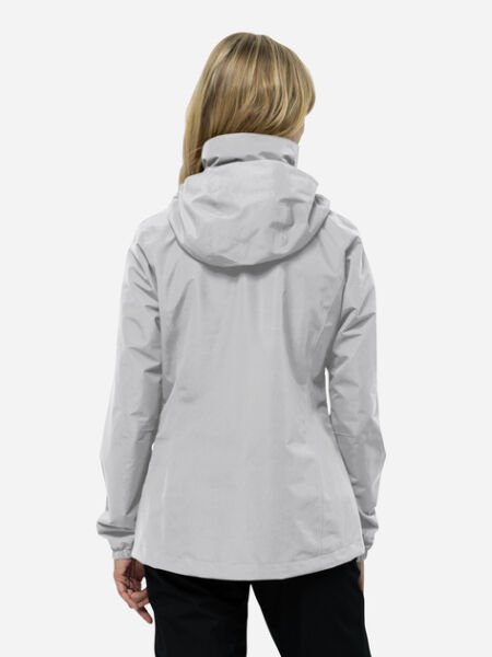 Jack Wolfskin  Kadın Mont Stormy Poınt 2L Jkt W 1111202 Koyu Yeşil - XS