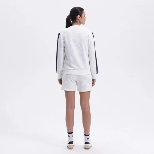 Ellesse Kadın Fermuarlı Sweat F-EF2375 Beyaz - L