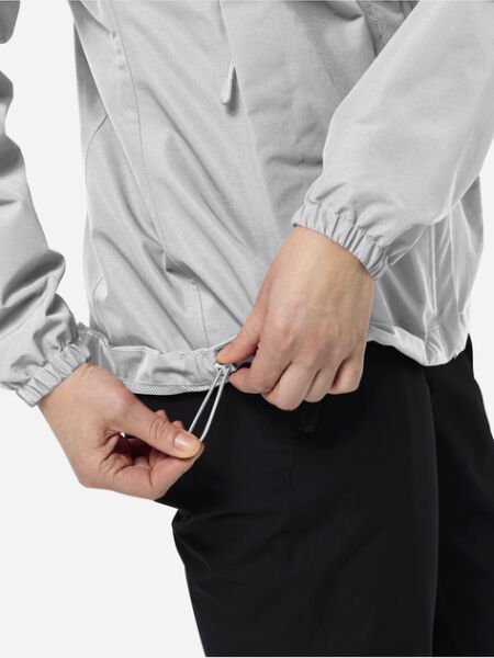 Jack Wolfskin  Kadın Mont Stormy Poınt 2L Jkt W 1111202 Gri - XS