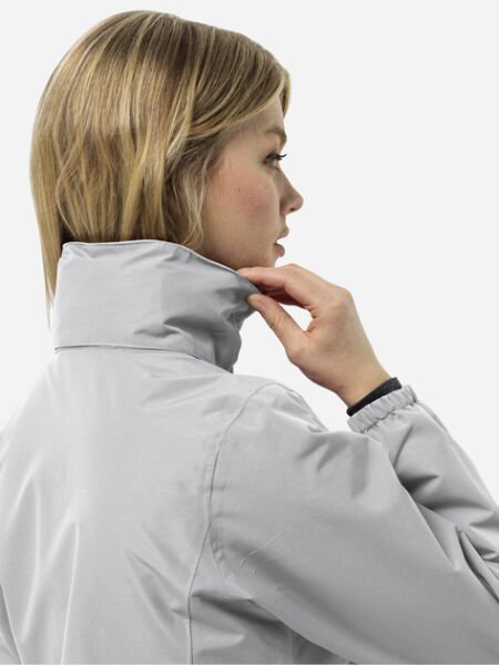Jack Wolfskin  Kadın Mont Stormy Poınt 2L Jkt W 1111202 Gri - S