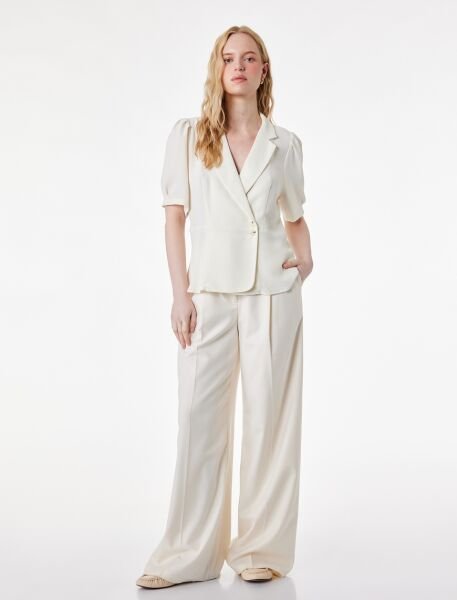 Koton Sarı Gömlek 6Sak60337Uw Sarı - 44