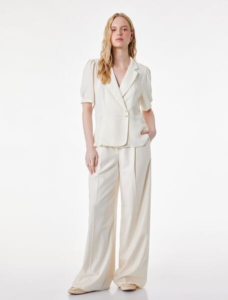 Koton Sarı Gömlek 6Sak60337Uw Sarı - 44