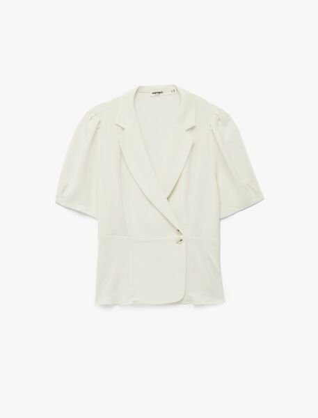 Koton Sarı Gömlek 6Sak60337Uw Sarı - 44