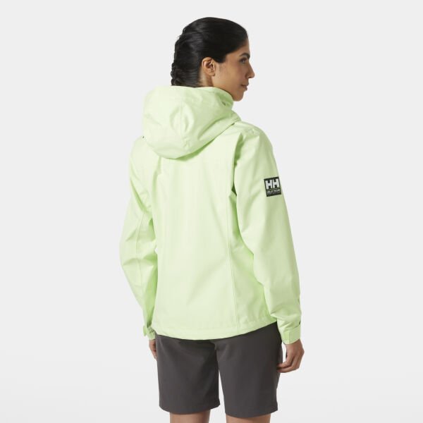 Helly Hansen W Crew Hooded Kadın Mont 2.0 Yeşil - XS