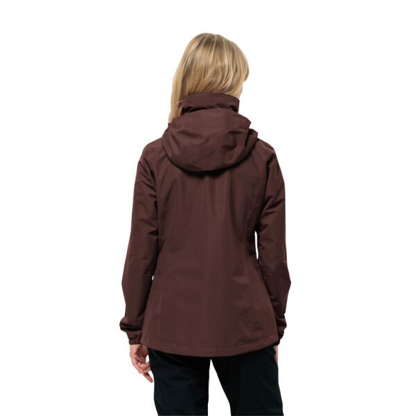 Jack Wolfskin  Kadın Mont Stormy Poınt 2L Jkt W 1111202 Kahverengi - M