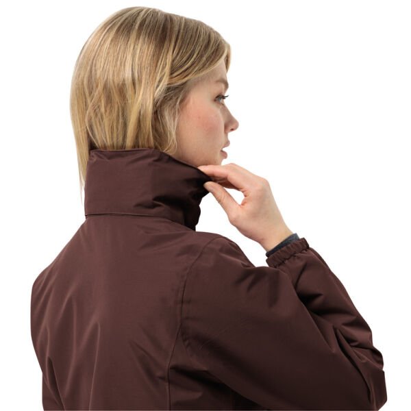 Jack Wolfskin  Kadın Mont Stormy Poınt 2L Jkt W 1111202 Kahverengi - M