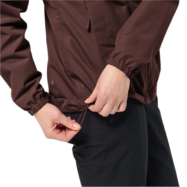 Jack Wolfskin  Kadın Mont Stormy Poınt 2L Jkt W 1111202 Kahverengi - M