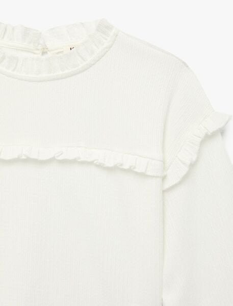 Koton Ekru Bluz 6Skg60093Ak Ekru - 9-10